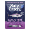 Safe Catch Elite Lowest Mercury Wild Tuna Pouch, Garlic Herb - Ready
