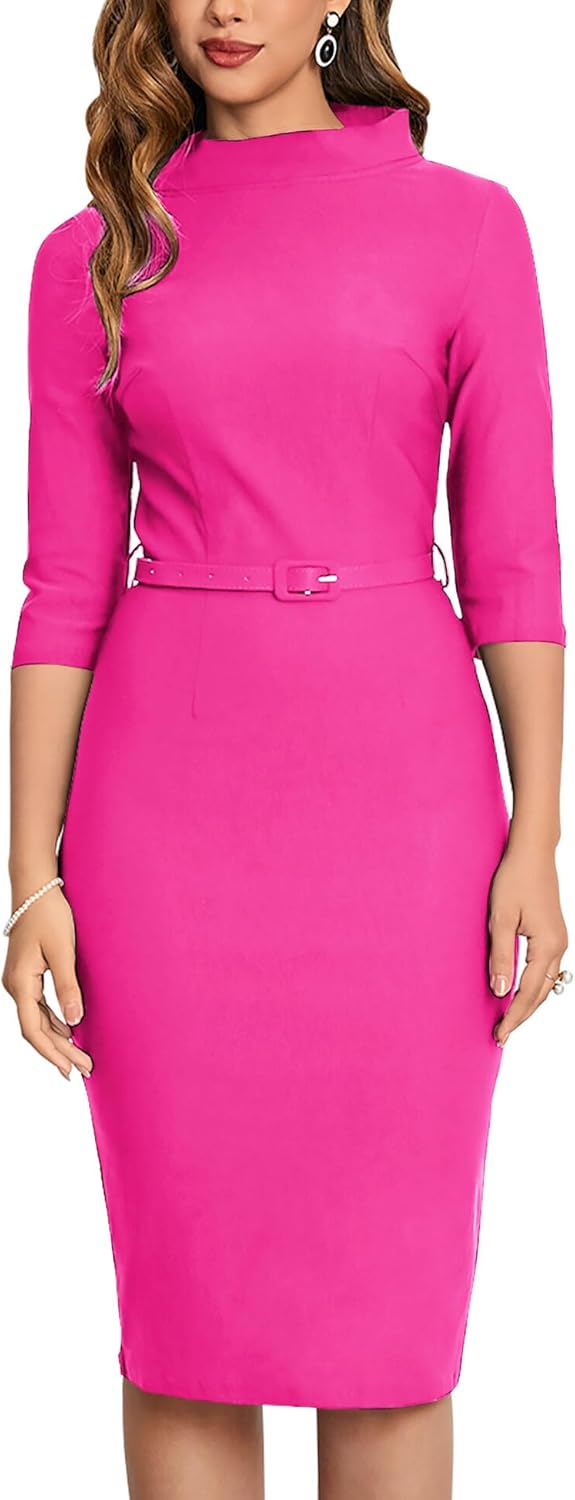 MUXXN Women's 1950s Vintage Cocktail Evening Dress for Elegance