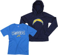 NFL Youth Boys Performance Hoodie and T-Shirt Combo for Casual Wear