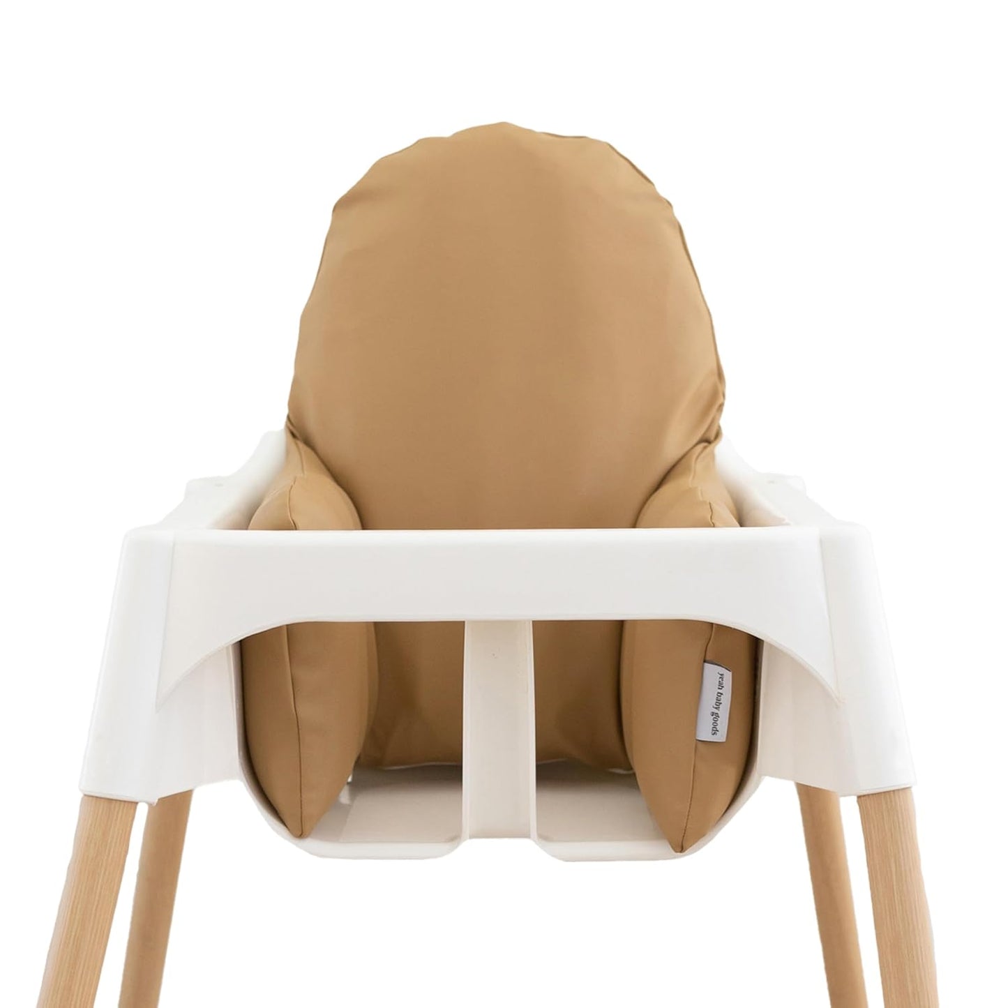 Wipeable Vegan Leather High Chair Cover - Waterproof & Soft