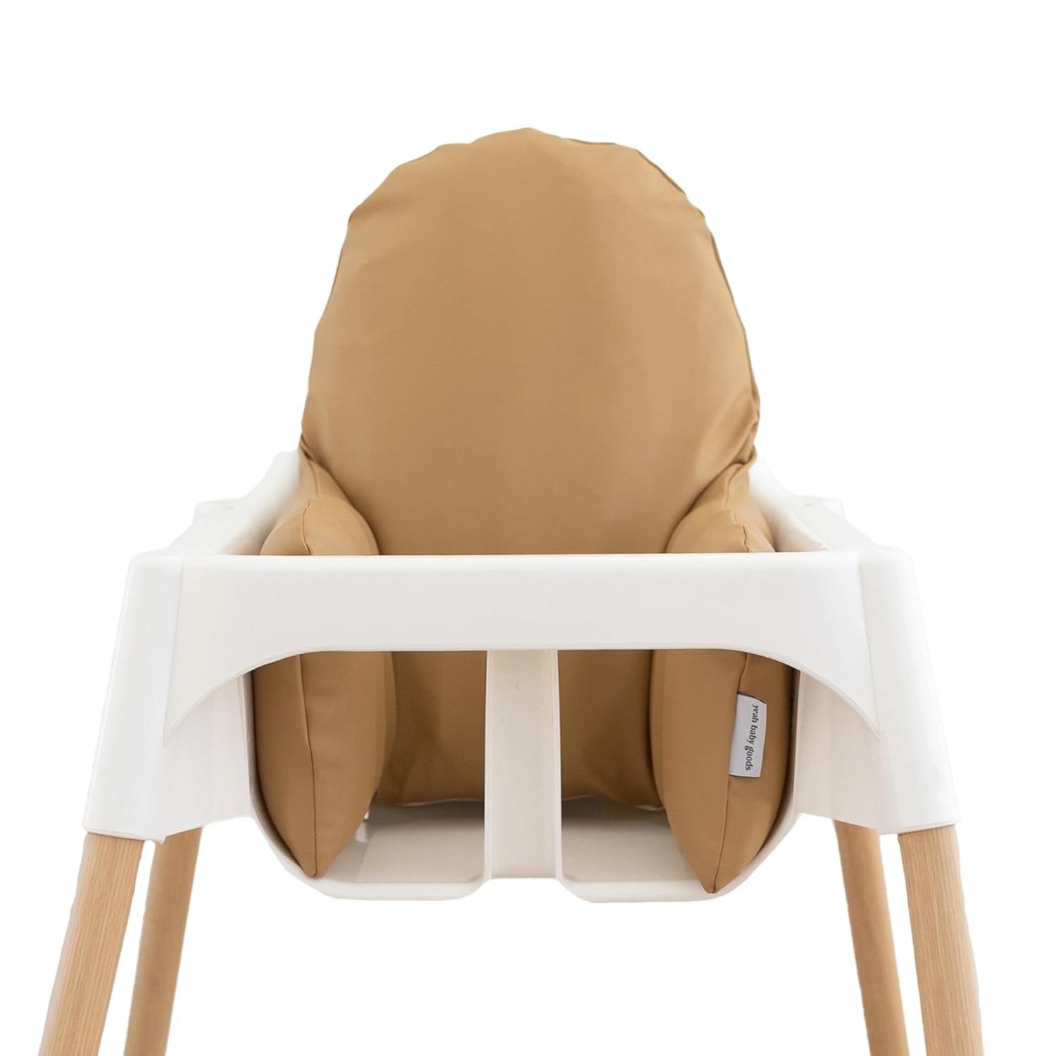 Wipeable Vegan Leather High Chair Cover - Waterproof & Soft