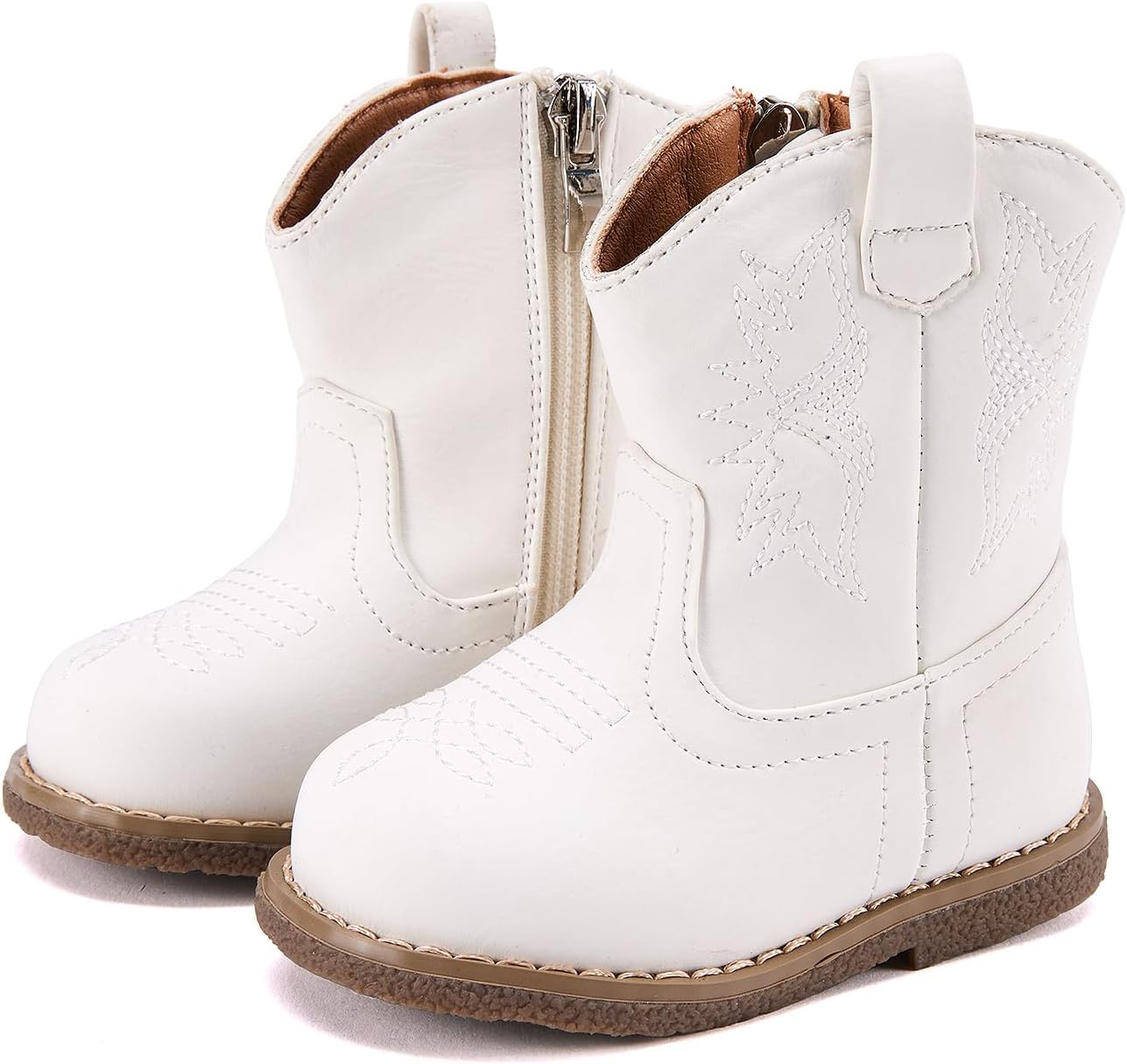 BMCiTYBM Baby Cowboy Cowgirl Boots for Toddlers All Seasons