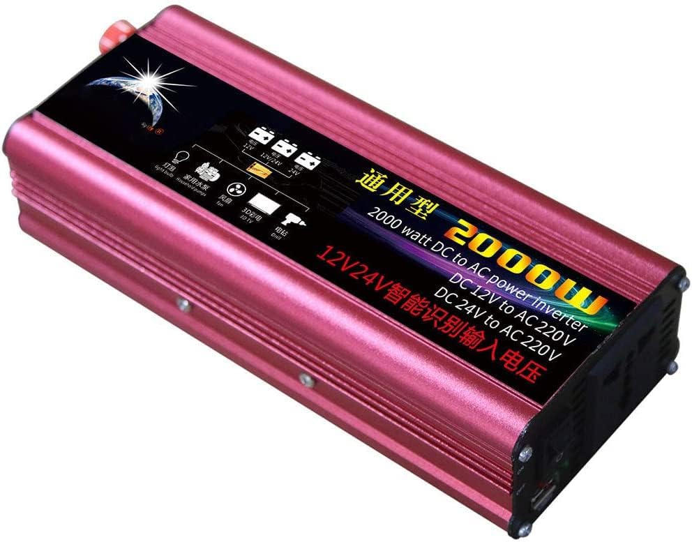 2000W Car Power Inverter - Portable Generator