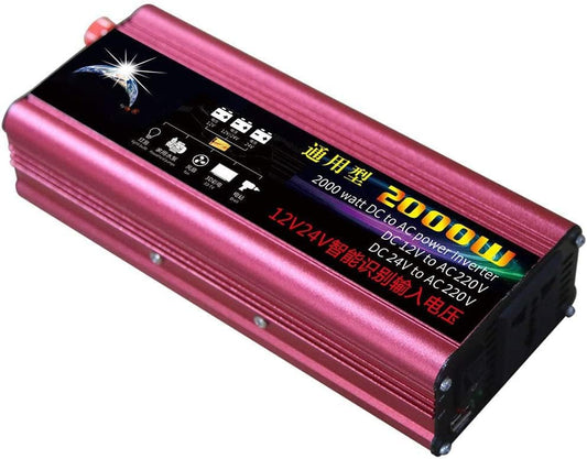 2000W Car Power Inverter - Portable Generator