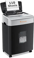 Office Paper Shredder 110-Sheet Autofeed Micro Cut - Heavy Duty