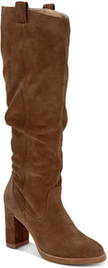 Juliet Holy Knee High Boots Chunky Block Heel - Comfortable Style