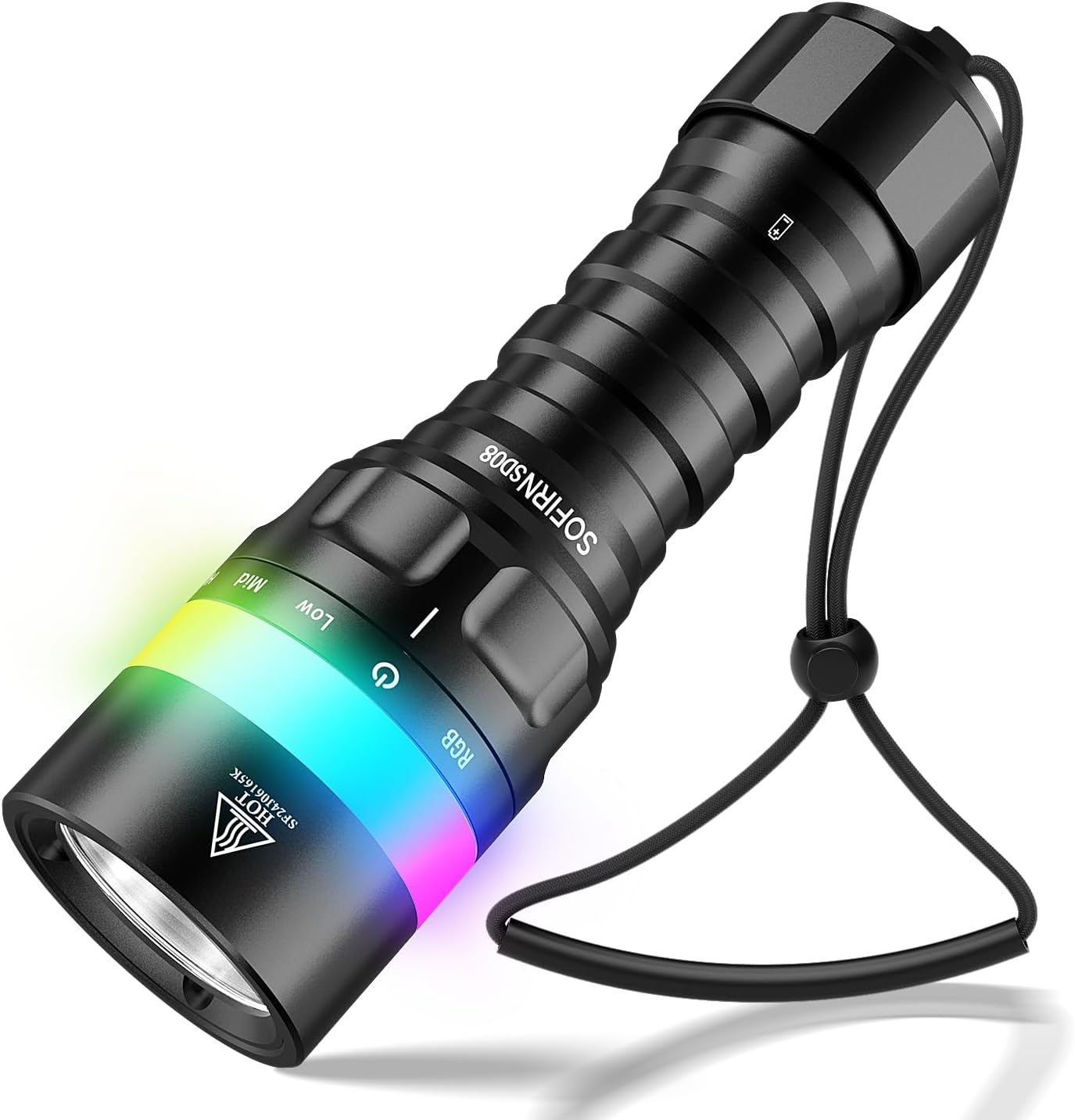 Sofirn SD08 Diving Light: 3200lm Bright Scuba Flashlight