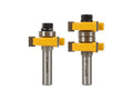 YONICO Router Bits Tongue & Groove Set 1-1/2 in - Precise Panel Joints