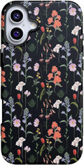 Casely iPhone 16 Case Secret Garden - Bold Protective Floral Case
