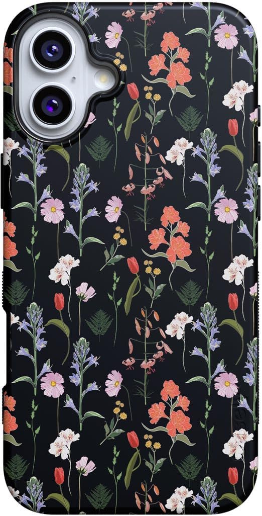 Casely iPhone 16 Case - Bold Floral Design with Protection