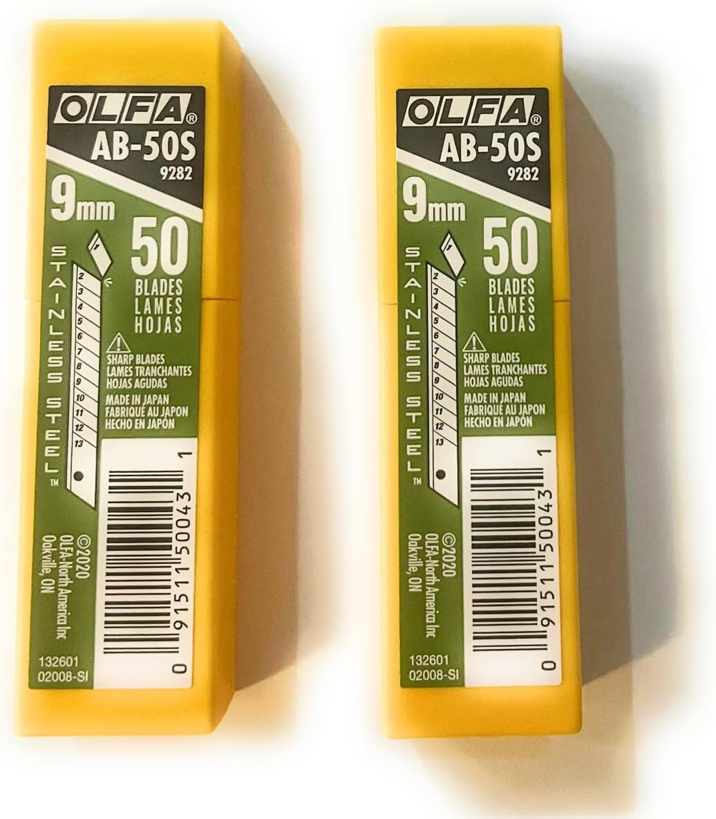 OLFA 9282 AB-50S 9mm Stainless Steel Snap-Off Blades Review