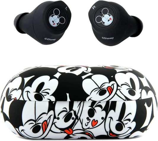Mickey Mouse Bluetooth Earbuds - 30hrs Playtime, Built-in Mic
