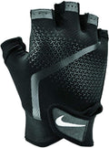 Nike Mens Extreme Fitness Gloves Black White Large - Comfortable Fit