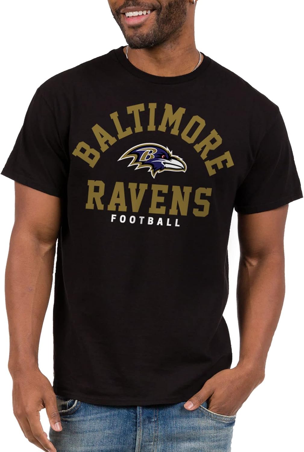 Baltimore Ravens Unisex Classic Team Logo Short Sleeve T-Shirt