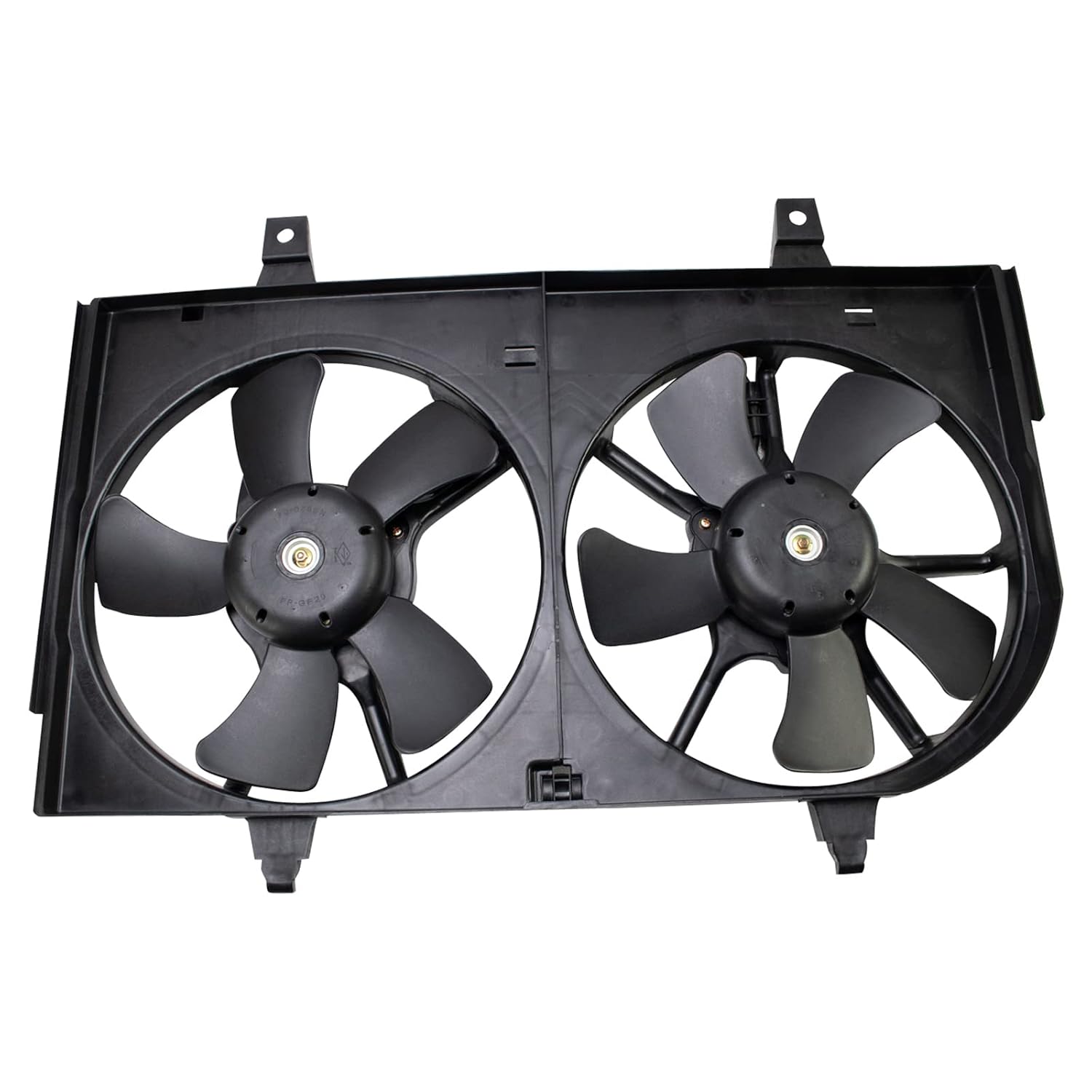 TRQ Radiator Dual Cooling Fan Assembly for Infiniti I35 & Maxima