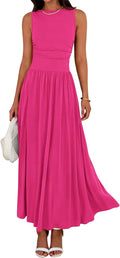 Women's Flowy Sundress by BTFBM - Perfect Summer Maxi Dress