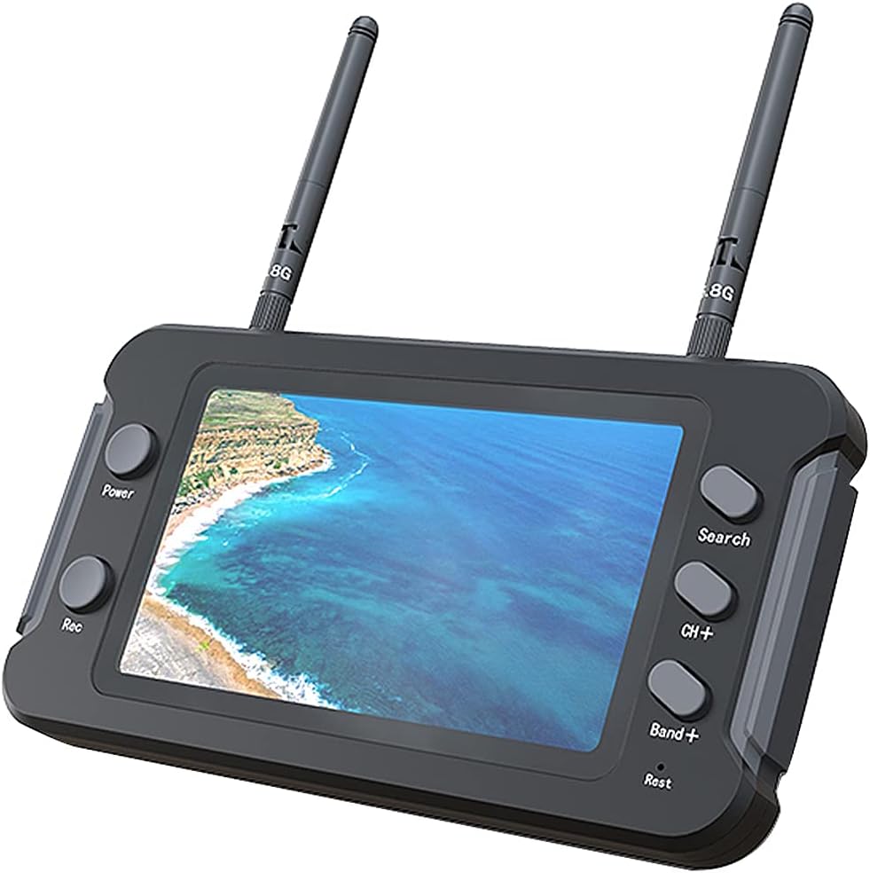 SoloGood FPV Monitor 4.3inch with DVR for Drone and RC Cars