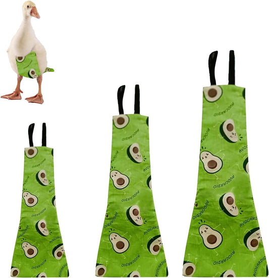 Reusable Avocado Print Diaper for Poultry Medium