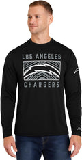 NFL Team Graphic Long Sleeve Shirt for Men by Zubaz