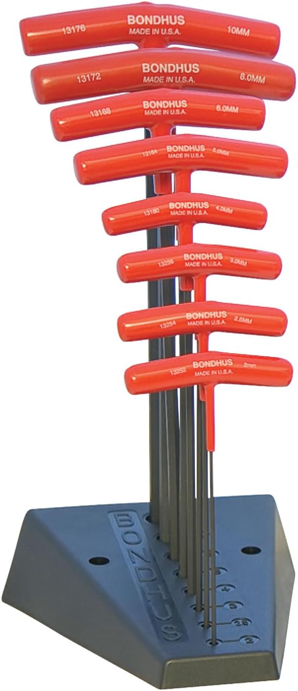 Bondhus 13189 Set of 8 Balldriver and Hex T-handles Review