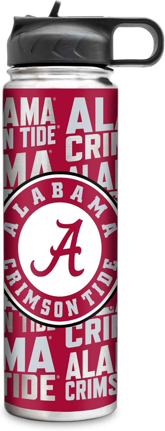 NCAA 22oz Stainless Steel Tumbler with Lid for All Beverages