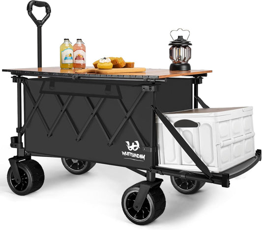 Whitsunday Collapsible Wagon with Tailgate for Outdoor Use