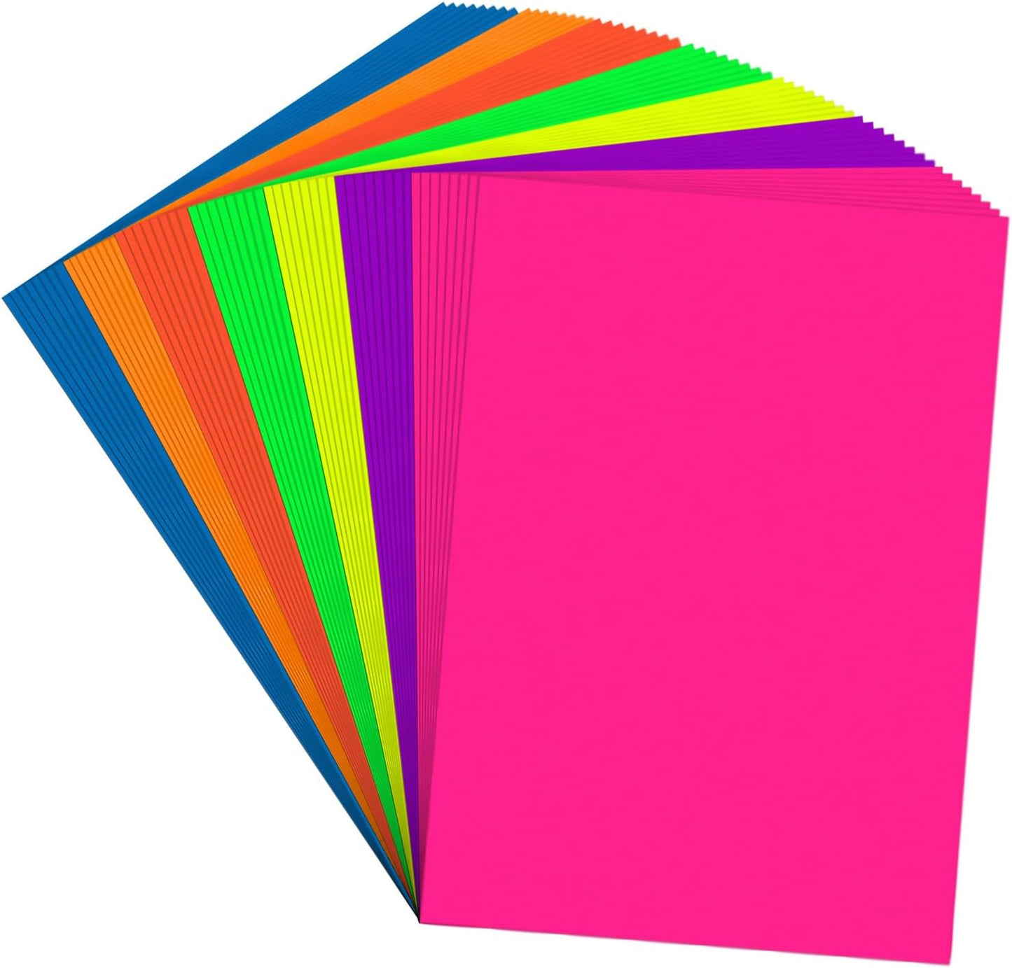 Vibrant Neon Poster Board 22x28 Inches for Creative Projects