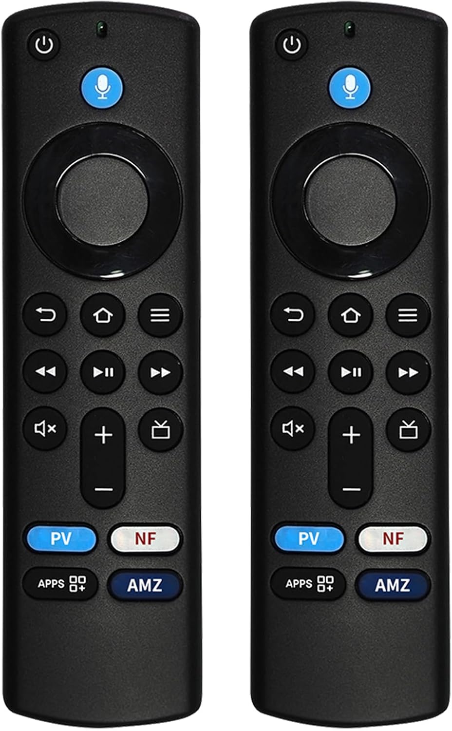 RIVIERA 2-Pack Voice Remote for Fire Stick 4K - Quick Access to Streaming Apps