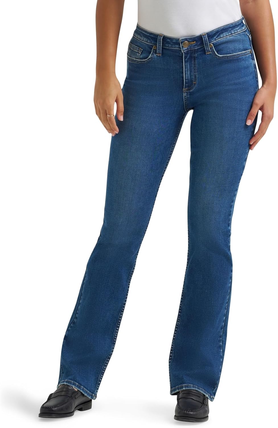 Lee Womens Plus Size Legendary Mid Rise Bootcut Jean Review