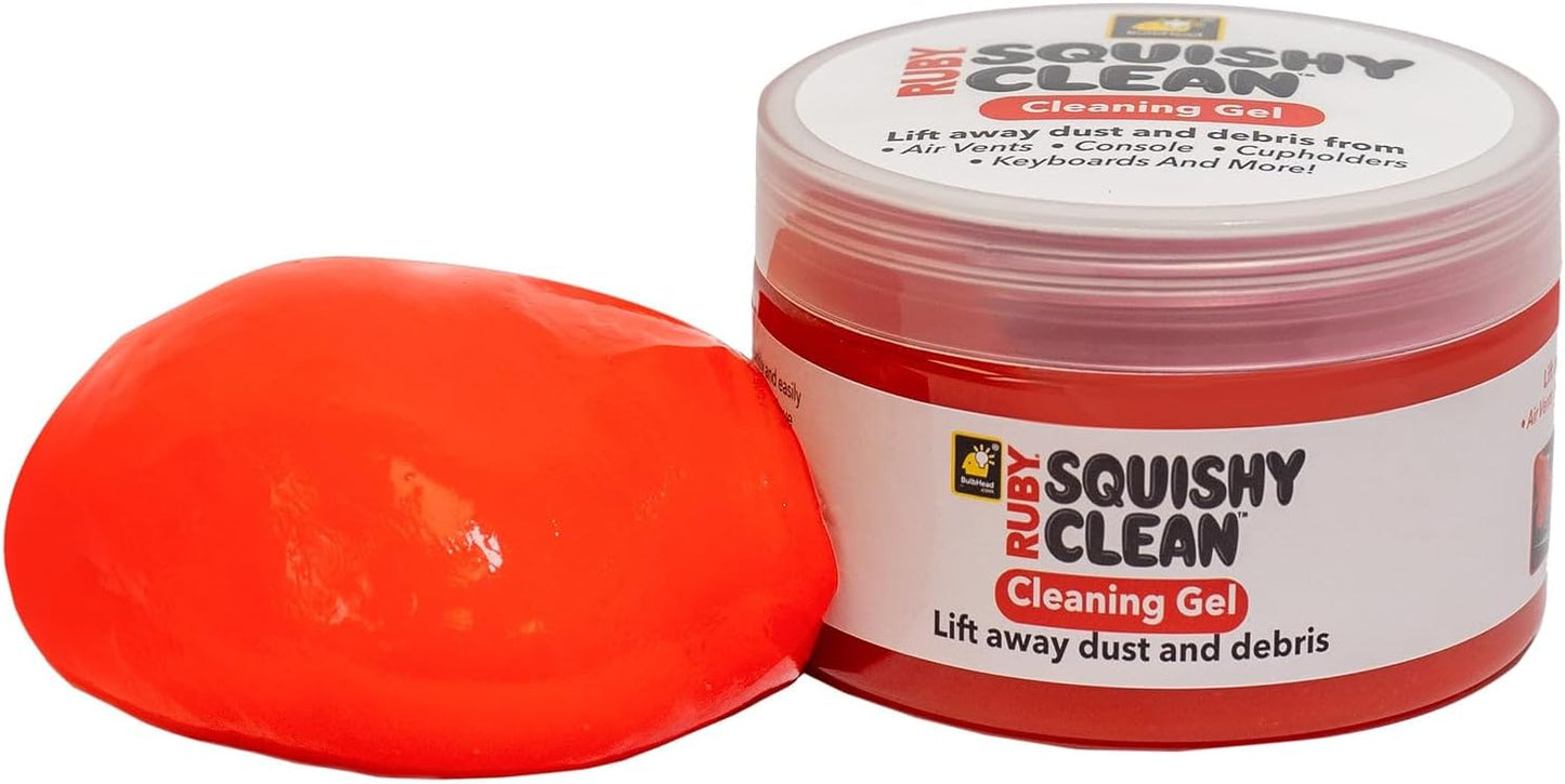 Ruby Squishy Clean Gel - Lifts Dust Deeply