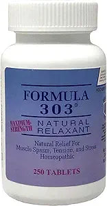 Formula 303 Maximum Strength All-Natural Relaxant Tablets Review
