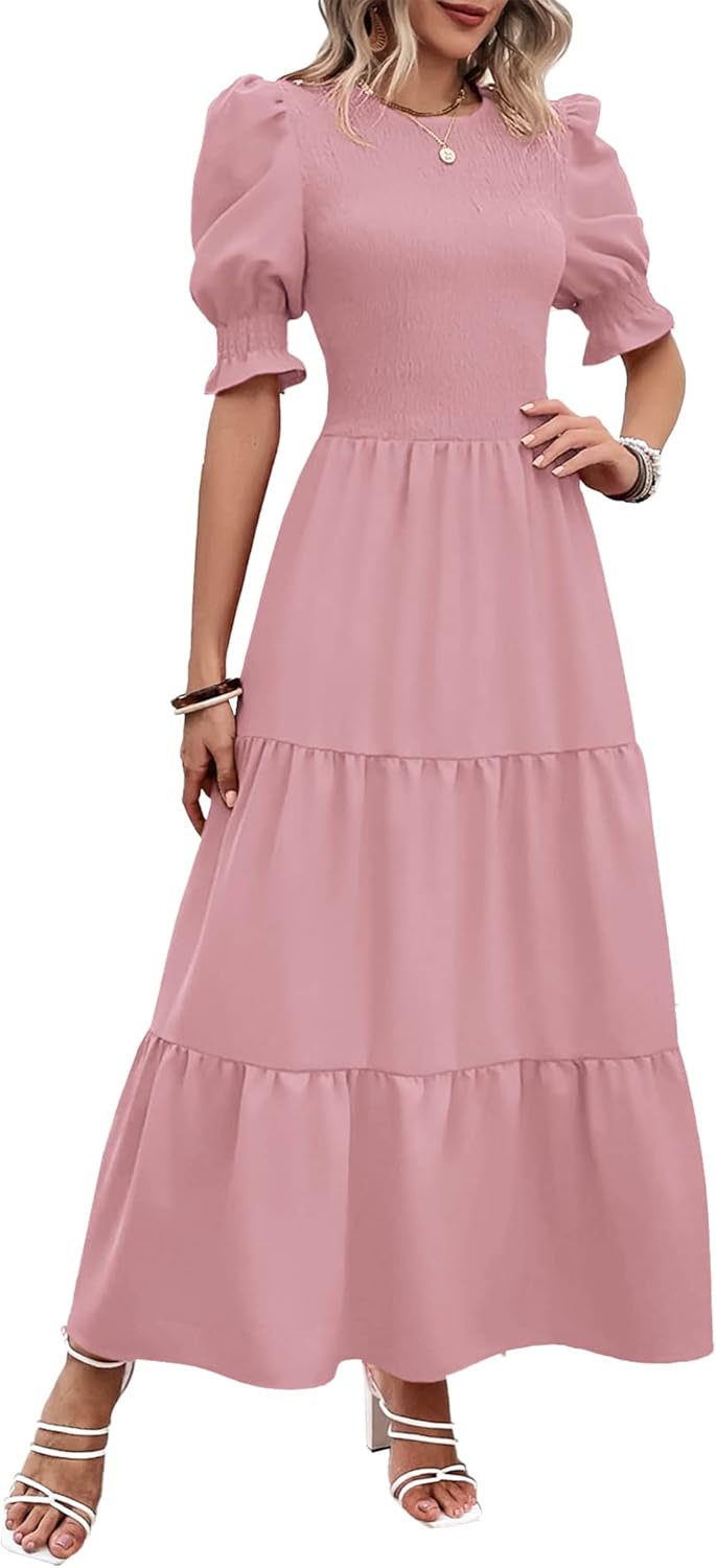 BTFBM Women Casual Summer Dresses for Spring and Beach Fun