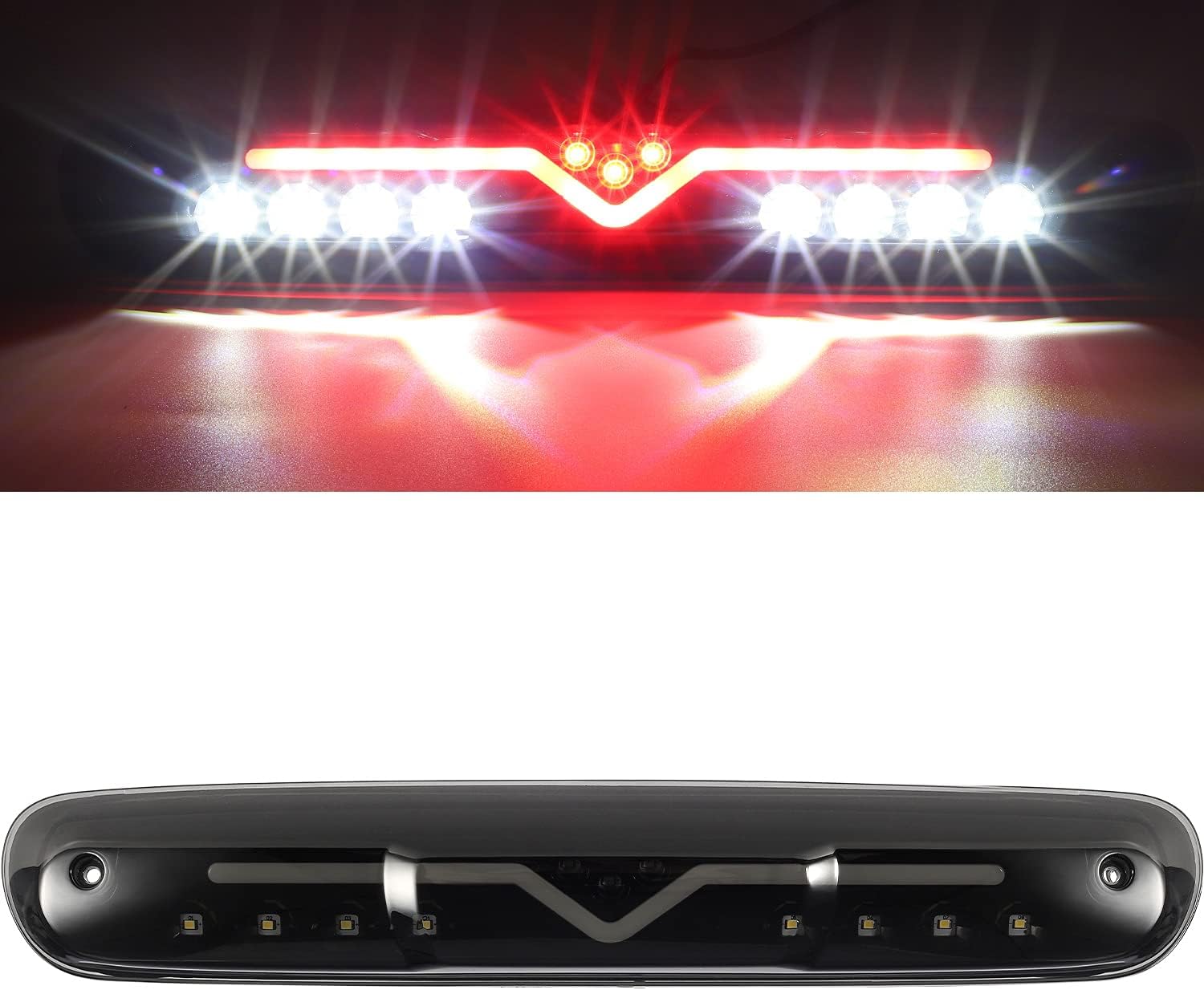 Partsam High Mount Stop Light for 07-13 Silverado/Sierra 1500