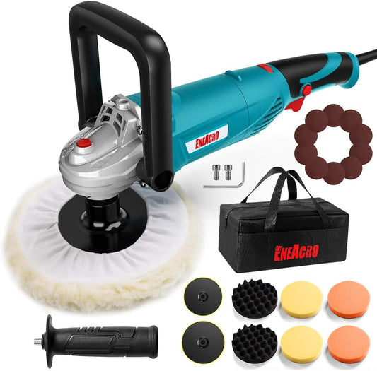 ENEACRO Polisher Rotary Car Buffer for Professional Waxing