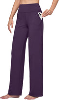 Willit Women's Wide Leg Yoga Pants - High Waist Stretch Comfort