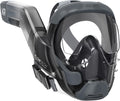 Seaview 180 V3 Full Face Snorkel Mask Adult - 180 Panoramic View nose