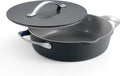 4.25-Quart Fiora Ceramic Non Stick Cooking Pan, Gray - Versatile