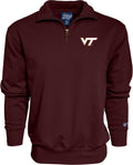 Blue 84 Men's Quarter Zip Sweatshirt for Men - Hokies Icon