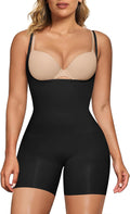 SHAPERX Open Bust Shapewear Tummy Control Bodysuit - Smooths & Lifts
