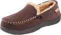 Zigzagger Men's Moccasin Slippers Memory Foam Loafers - Cozy