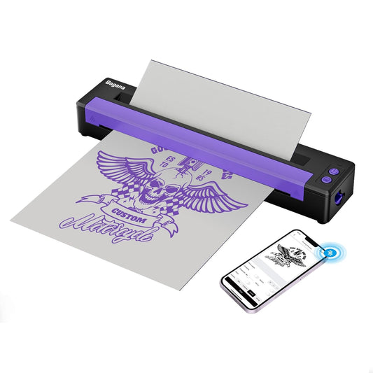 Wireless Tattoo Transfer Printer | Portable & Bluetooth Enabled