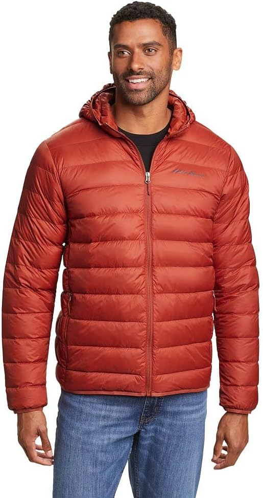 Eddie Bauer Men's CirrusLite Hooded Down Jacket for Warmth