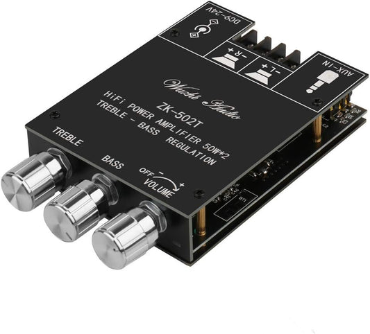 ARRAROWN Bluetooth Audio Amp Board - 50W Stereo Sound!