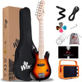 WINZZ EGM100 30 in Real Kids Electric Guitar with Beginner Kit