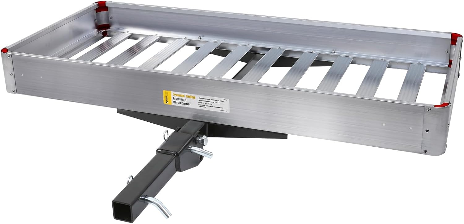 MaxxHaul 500-lb Capacity 50 inch Hitch Mount Cargo Carrier Rack