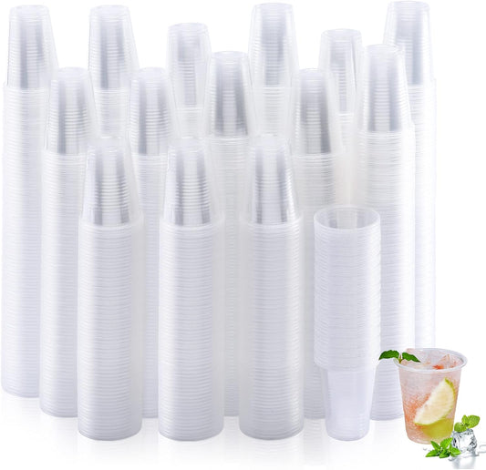 1000 Pack 7 oz Disposable Plastic Cups for All Occasions