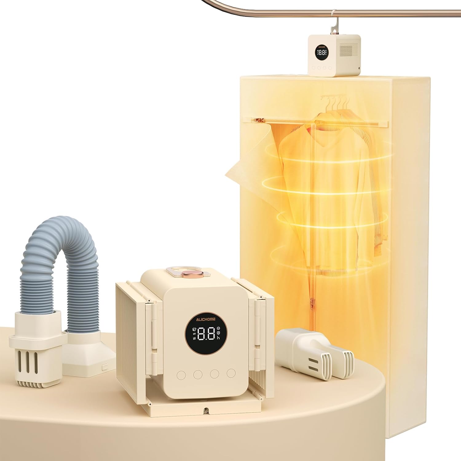 Y6 Plus Portable Clothes Dryer for Travel and Compact Spaces