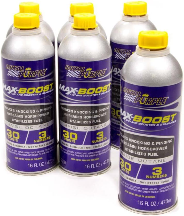 Royal Purple Max Boost Octane Boost Case for Engine Performance