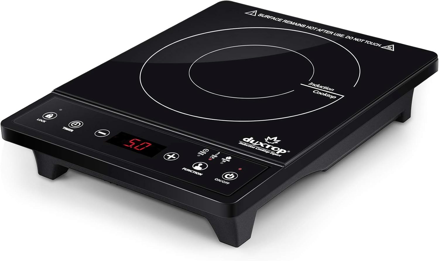 Duxtop Portable Induction Cooktop with Timer and Touch Sensor