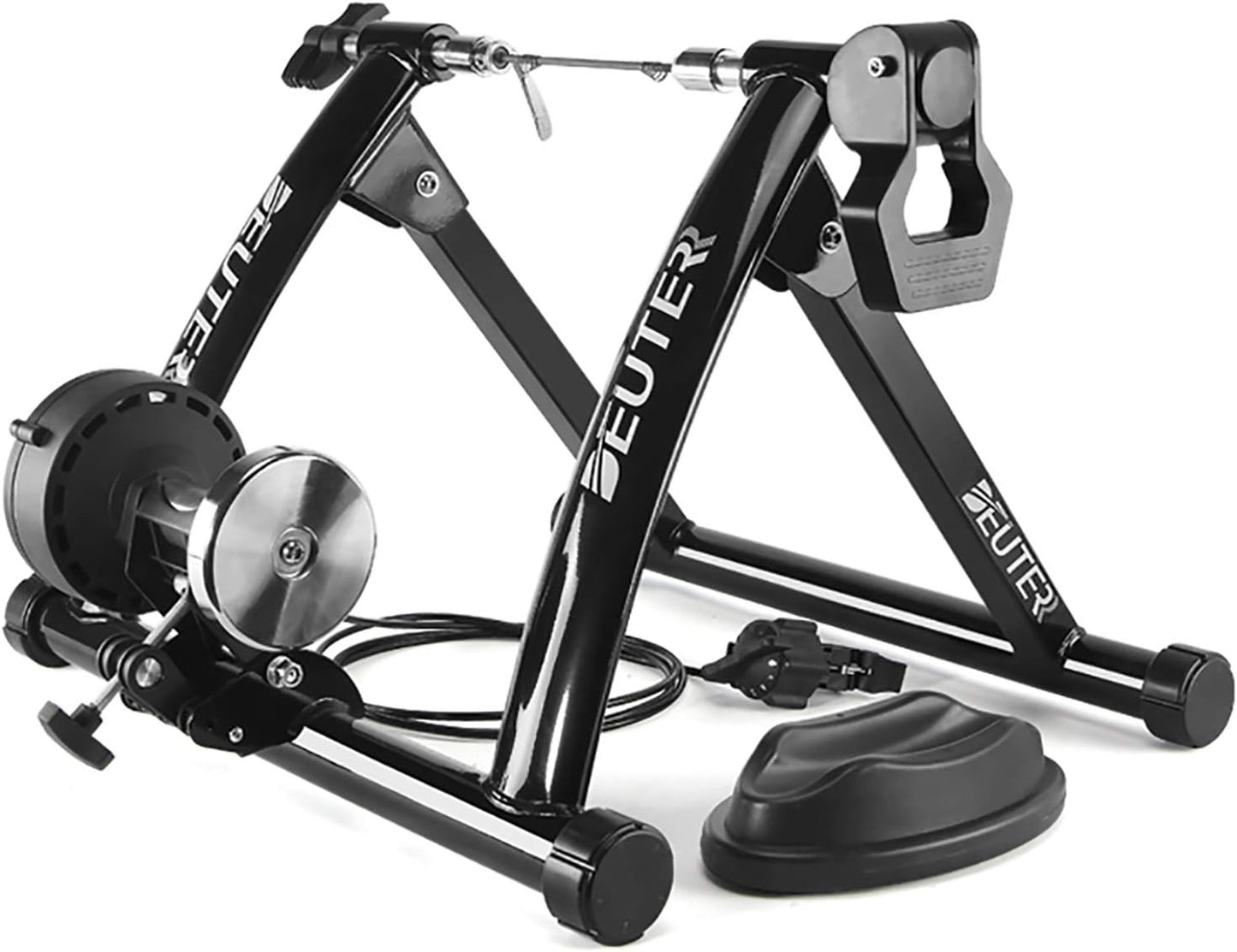 Bike Trainer for Indoor Exercise Riding with Adjustable Resistance